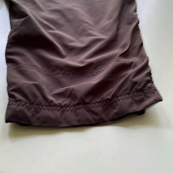 Vintage Nike Black Track Knickers Pant Shorts Women M 8-10 Inseam 16.5 - Picture 6 of 10